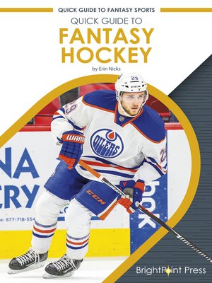 cover image of Quick Guide to Fantasy Hockey